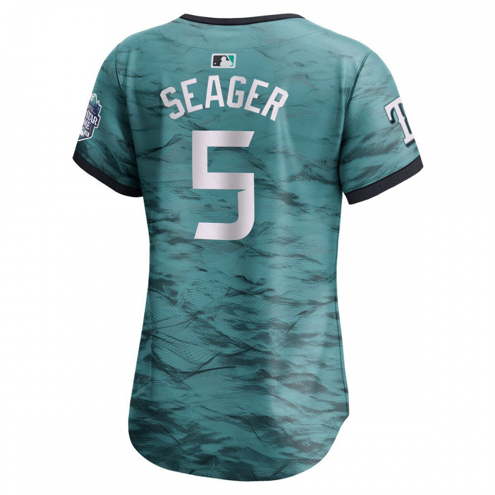 Corey Seager American League Women's 2023 MLB All-Star Game Limited Player Jersey - Teal-Pro Kit Vault | Brand New 26/27 Sports Jerseys